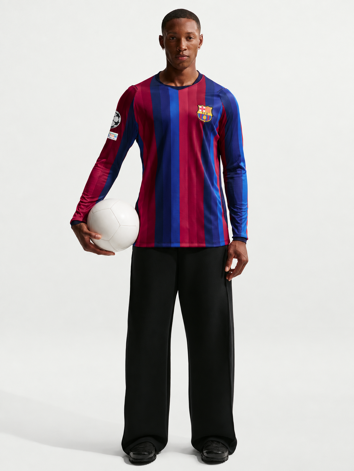 Jersey Barcelona Longsleeve Home 26/27