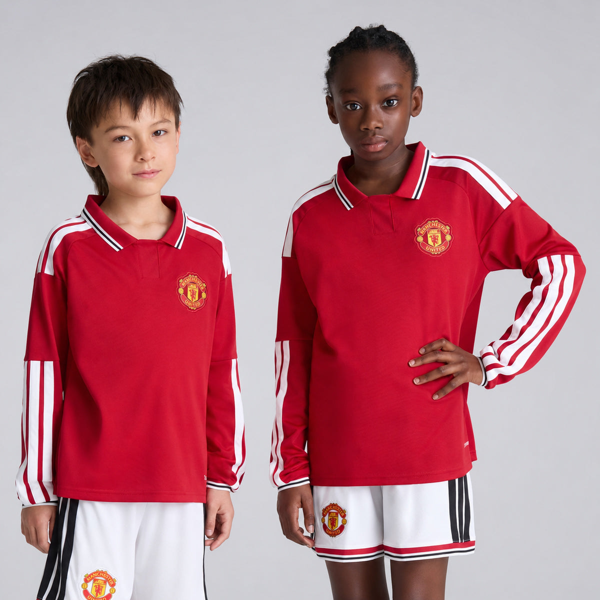 Kids Manchester United Longsleeve Home 26/27