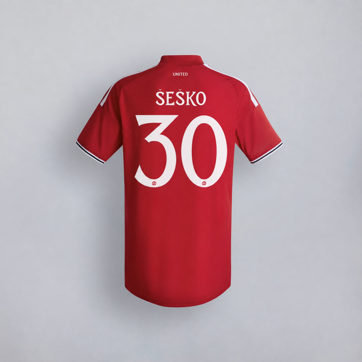 Jersey #SESKO 30 Manchester United Home 26/27 (UCL)