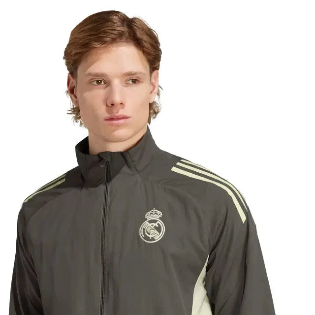 Jacket Real Madrid Training 25/26 Dark Olive