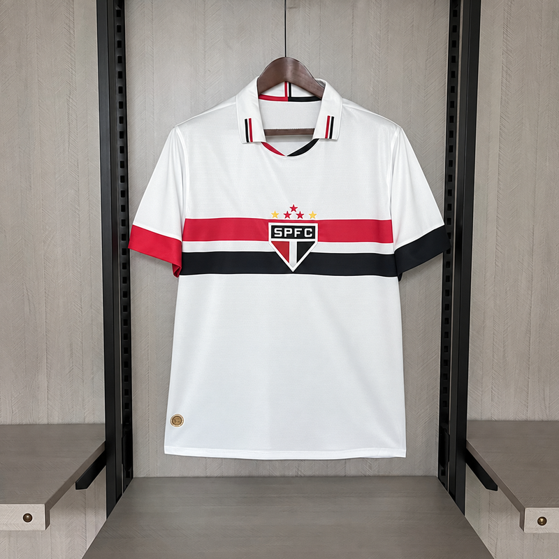 Jersey 24∕25 São Paulo l Branco all sponsors