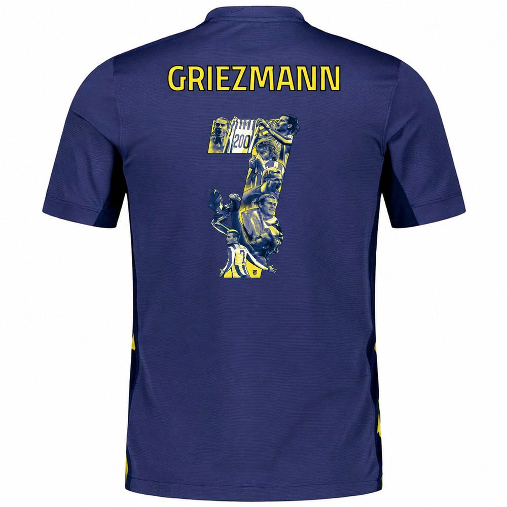 Jersey Atletico de Madrid 25/26 Away 200 Goals #7 GRIEZMANN