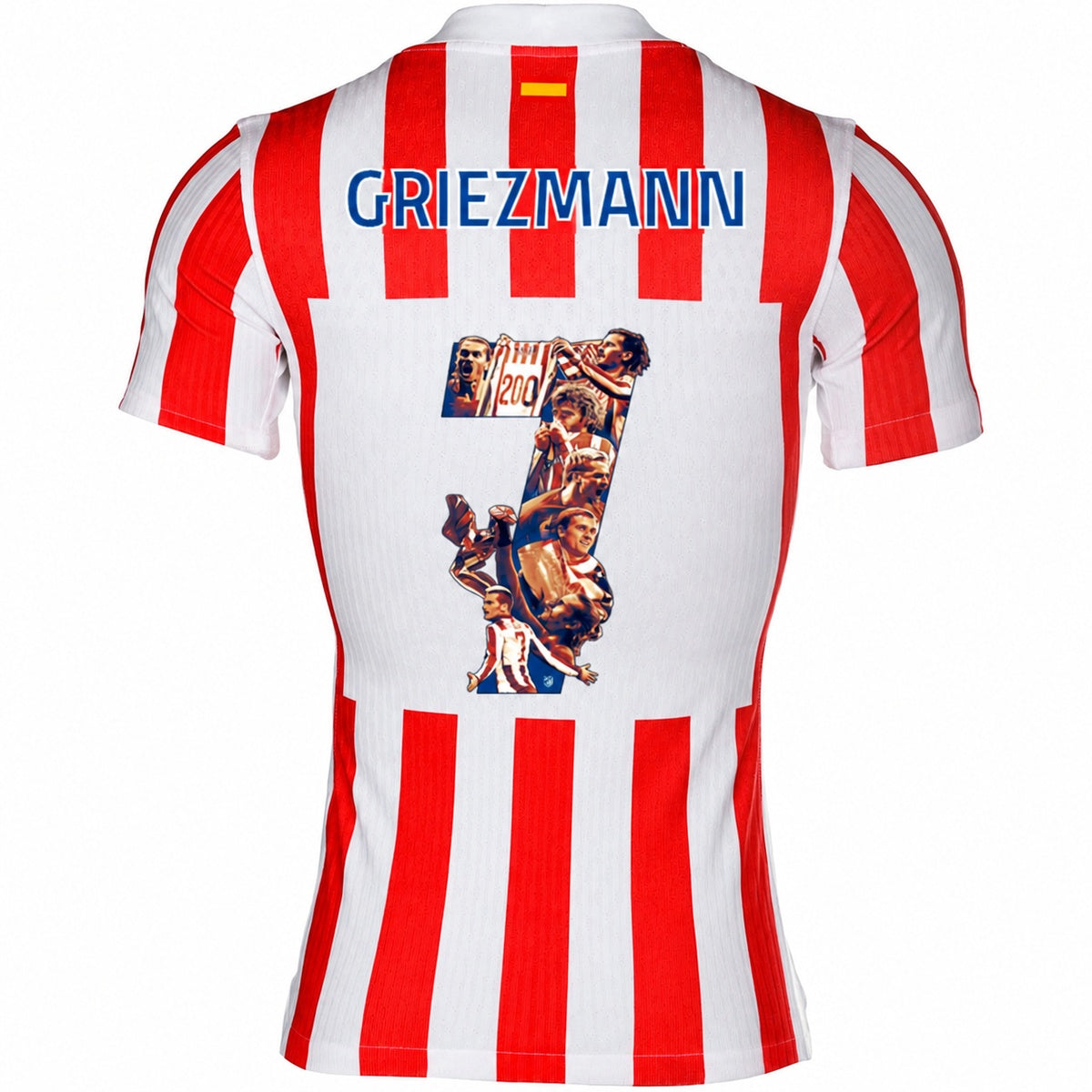 Jersey Atletico de Madrid 25/26 Home 200 Goals #7 GRIEZMANN