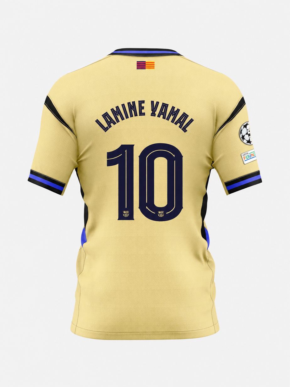 Jersey Away FC Barcelona 25/26 #10 LAMINE YAMAL