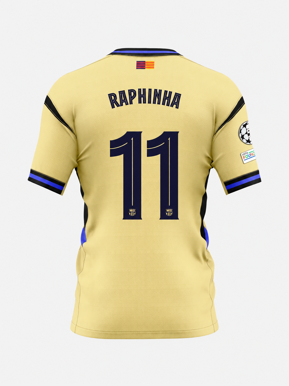 Jersey Away FC Barcelona 25/26 #11 RAPHINHA