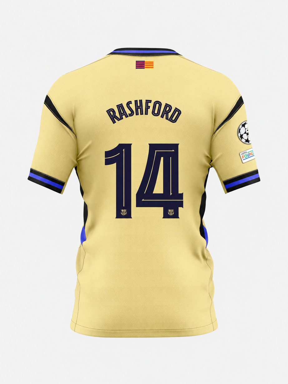 Jersey Away FC Barcelona 25/26 #14 RASHFORD