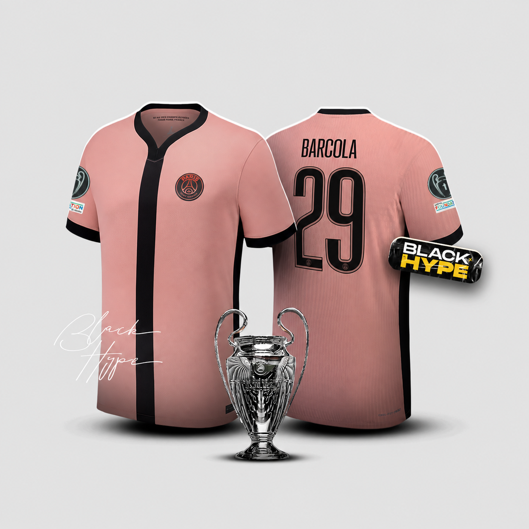 Jersey Barcola PSG 24/25 Third - Champions League