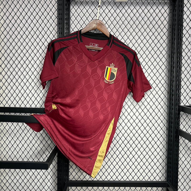 Jersey Bélgica 24/25 - Vermelha Home