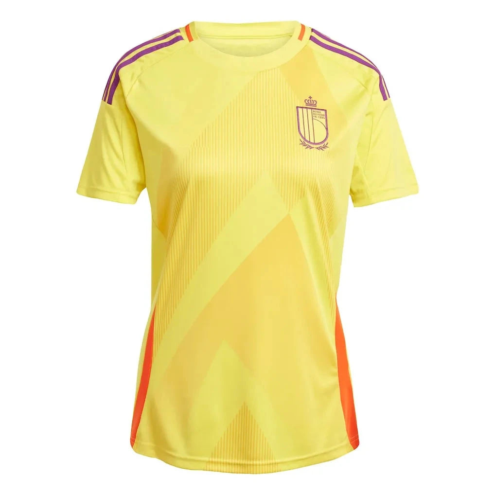 Jersey Bélgica Feminino 2025 Away WorldCup