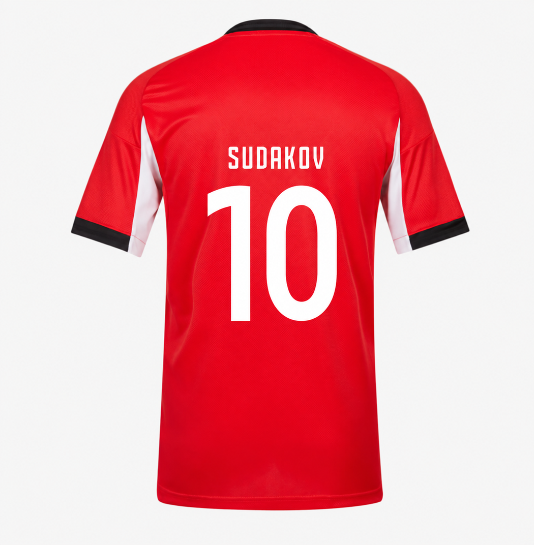 Jersey Benfica 25/26 Home #10 SUDAKOV