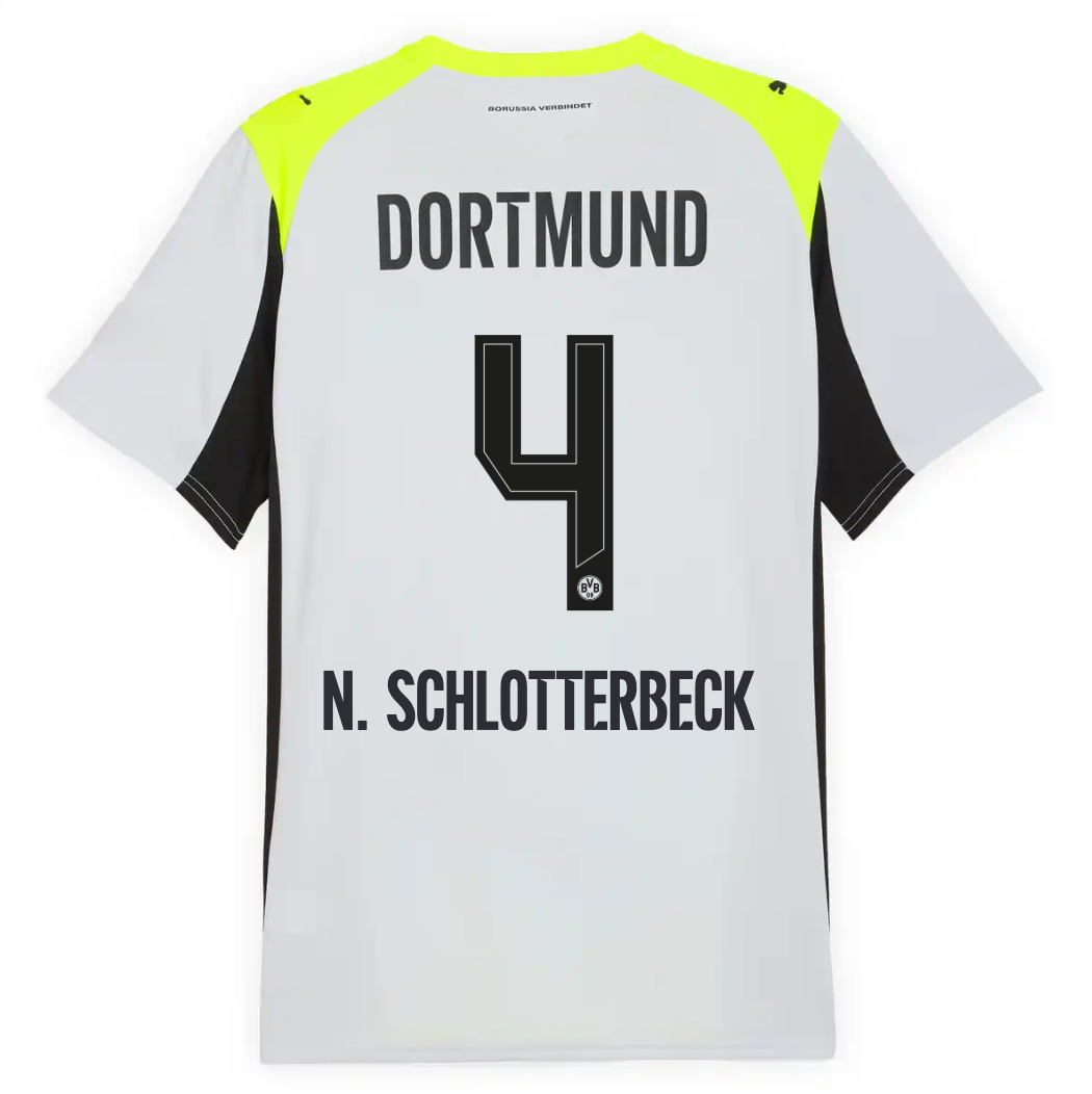 Jersey Borussia Dortmund 25/26 Away #4 N. Schlotterbeck