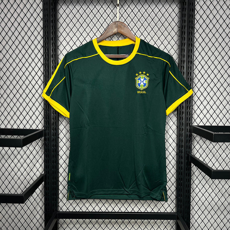 Jersey Brazil Goalkeeper Retro 1997/98 Green
