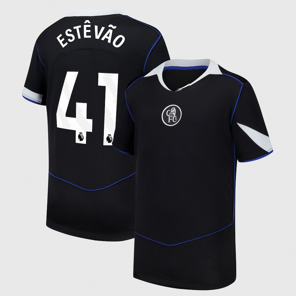 Jersey Chelsea 25/26 Third #41 Estêvão