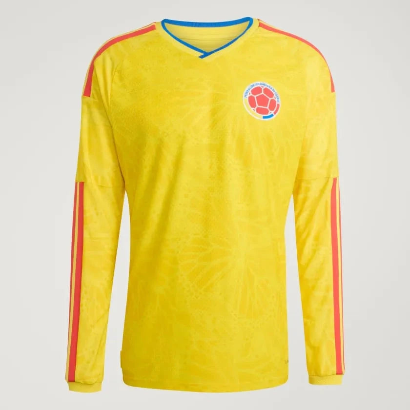 Jersey Colombia 2026 Player Longsleeve Home WorldCup