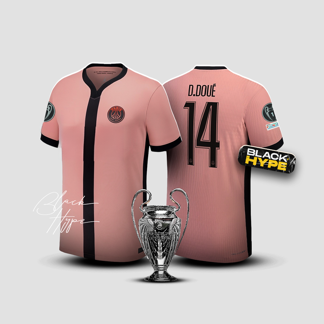 Jersey Doué PSG 24/25 Third - Champions League