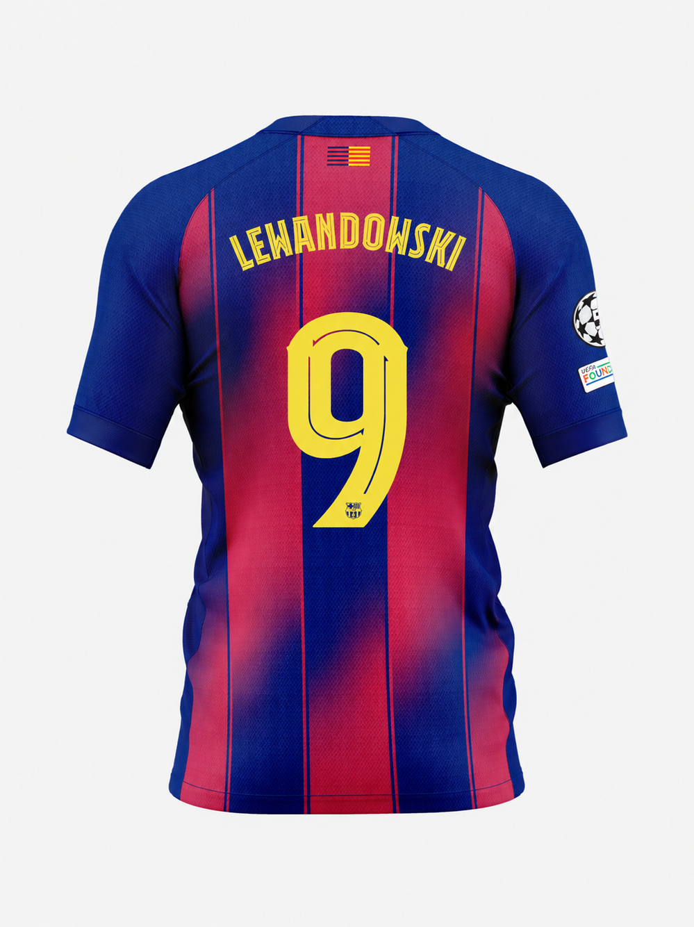 Jersey Home FC Barcelona 25/26 #9 LEWANDOWSKI