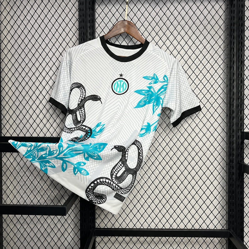 Jersey Inter de Milão 24/25 - Edição especial - Branco