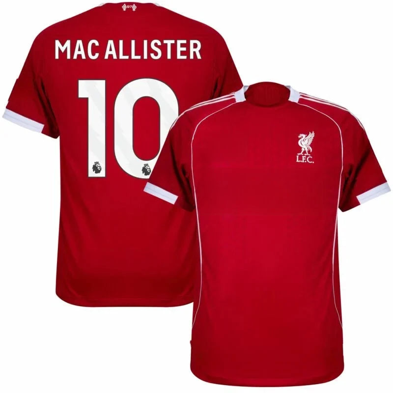 Jersey Liverpool 25/26 Home #10 Mac Allister