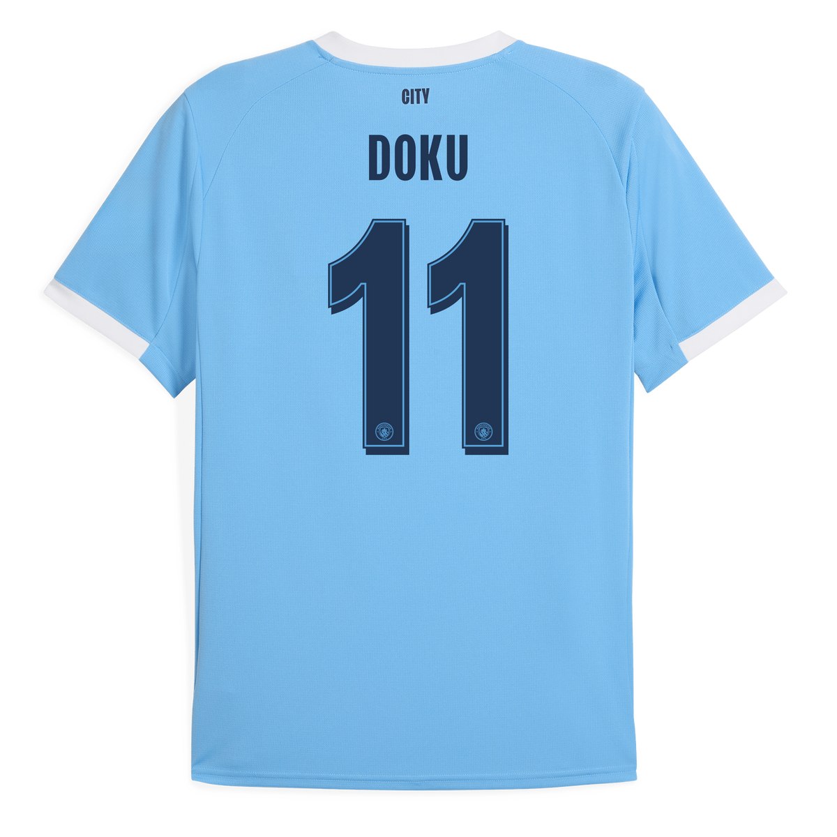 Jersey Manchester City 25/26 Home #11 DOKU