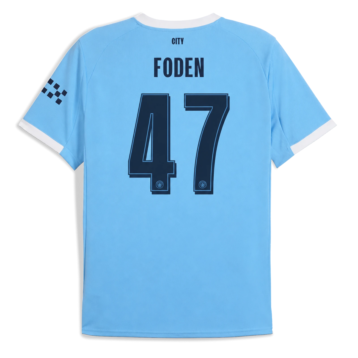 Jersey Manchester City 25/26 Home #47 FODEN