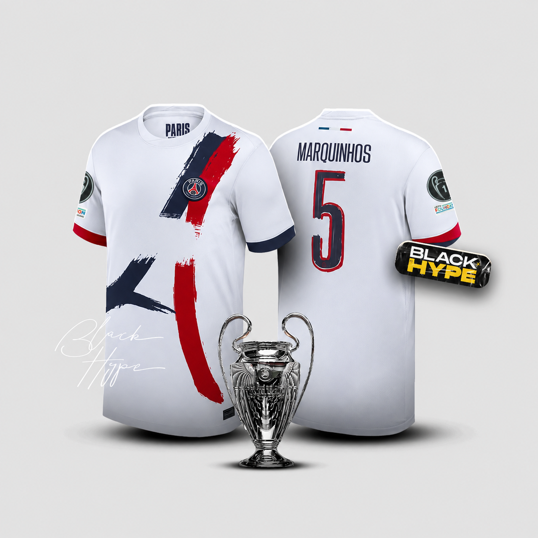 Jersey Marquinhos PSG 24/25 Away - Champions League