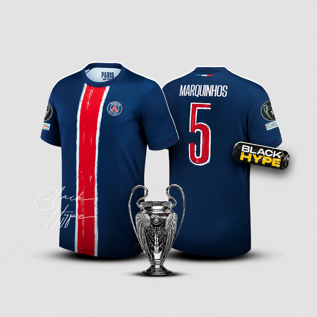 Jersey Marquinhos PSG 24/25 Home - Champions League