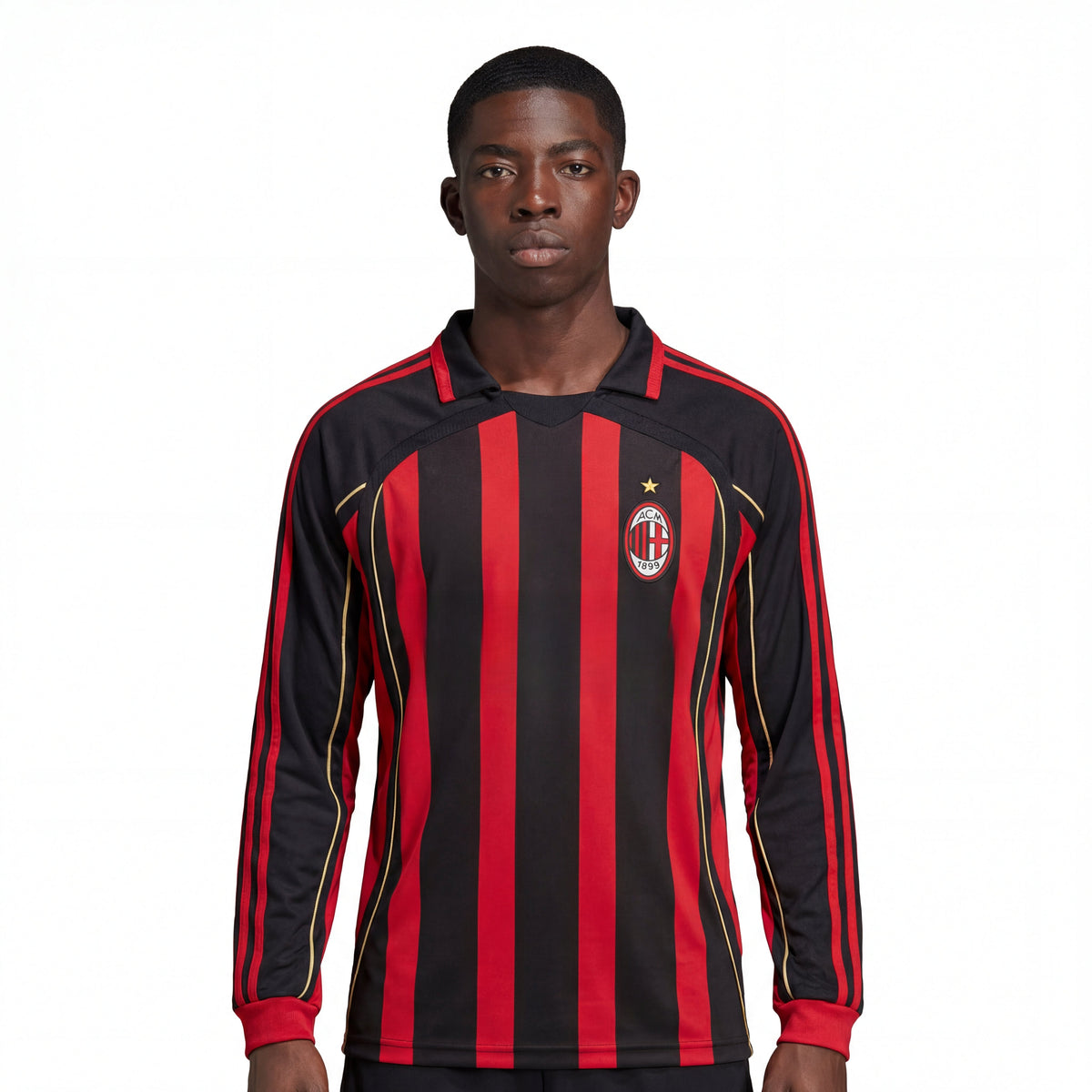 Jersey Milan Manga Longa l Retro 2006/07