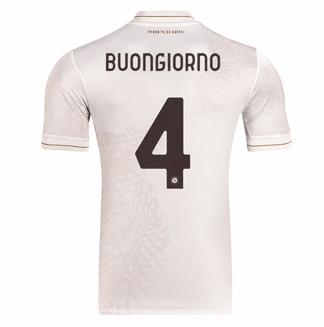 Jersey Napoli 25/26 Away #4 Buongiorno