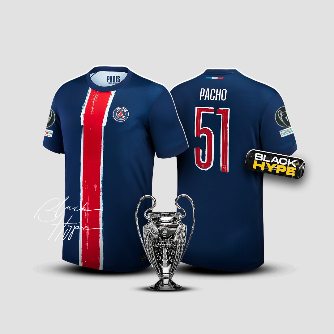 Jersey Pacho PSG 24/25 Home - Champions League