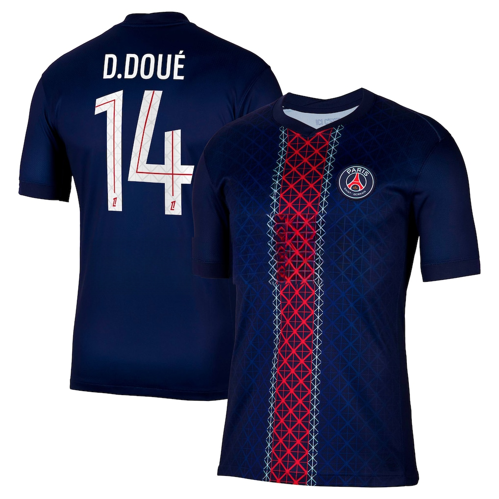 Jersey PSG 25/26 Home #14 D.Doué