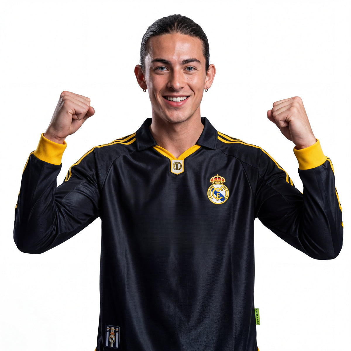 Jersey Real Madrid 99/00 Long Sleeve - Away Retro