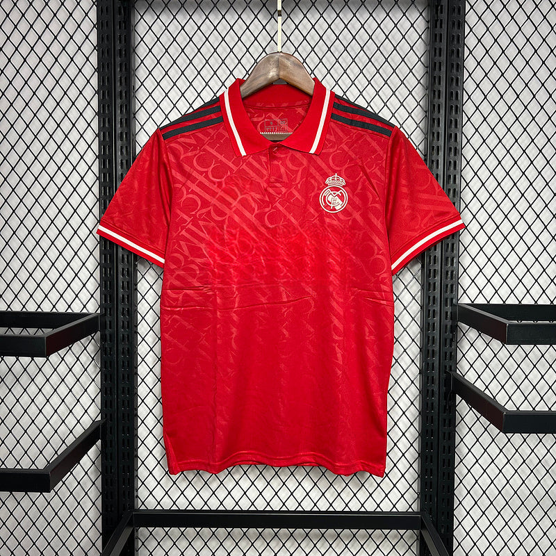 Jersey Real Madrid Vermelha 24/25