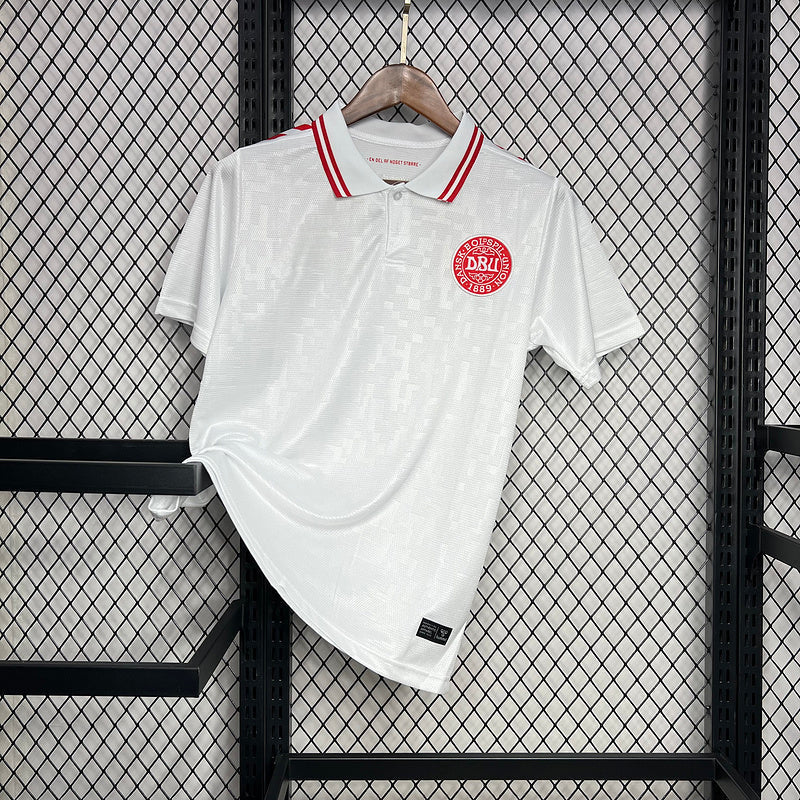 Jersey Seleção Dinamarca 24/25 - Away - Branco