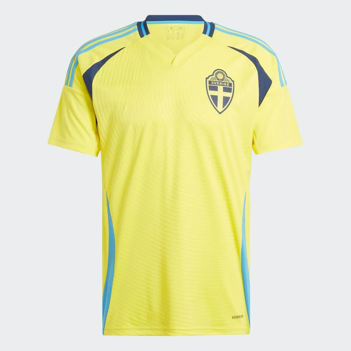 Jersey Suécia Home 24/25 s/n° Torcedor Masculino - Amarelo