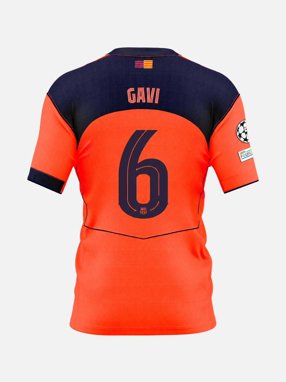 Jersey Third FC Barcelona 25/26 #6 GAVI
