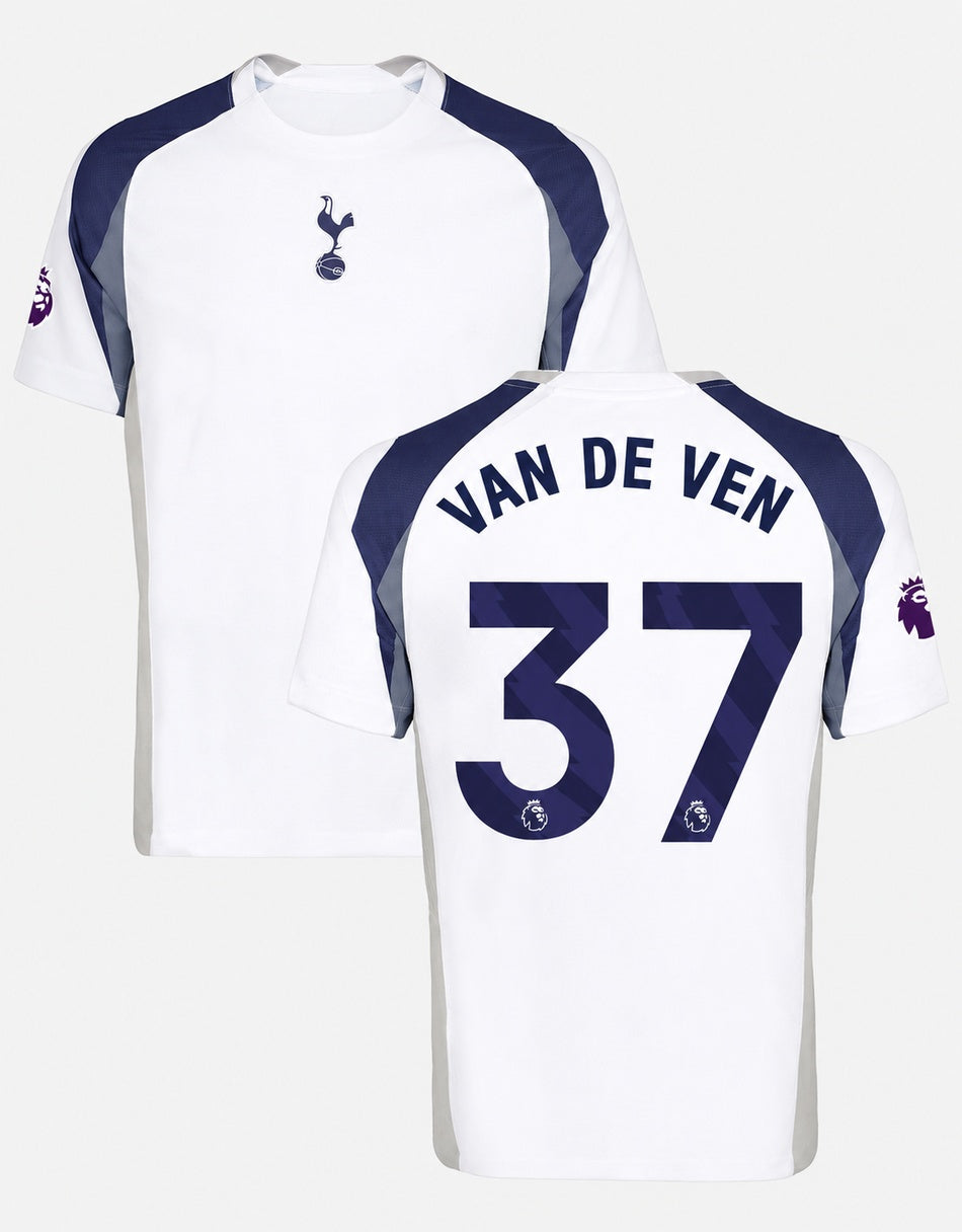 Jersey Tottenham 25/26 Home #37 VAN DE VEN