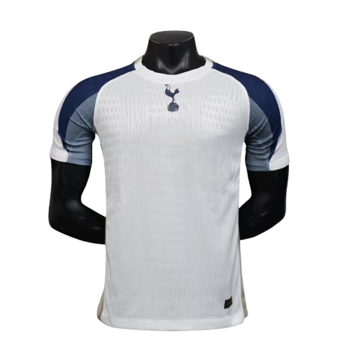 White Tottenham Hotspur 25/26 home player jersey with AIA logo