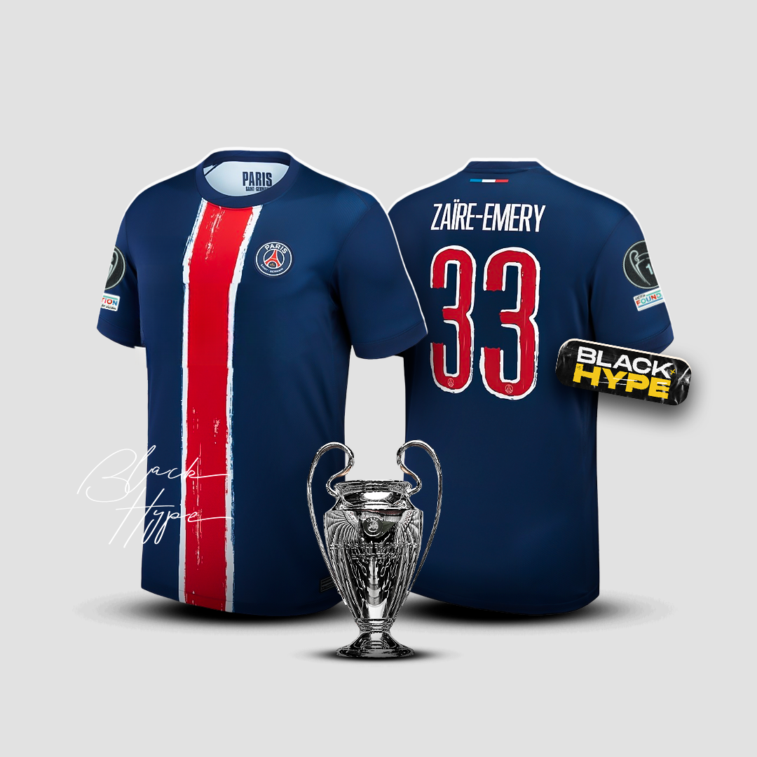 Jersey Zaire Emery PSG 24/25 Home - Champions League