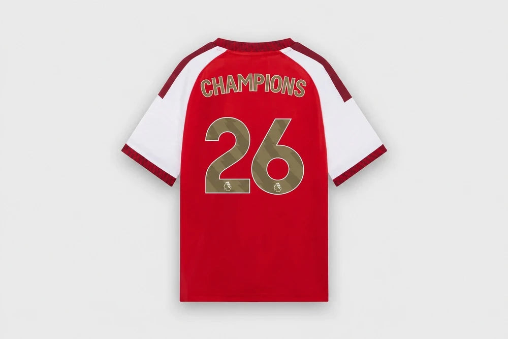 Kids Arsenal Home 26/27 Premier League Champions