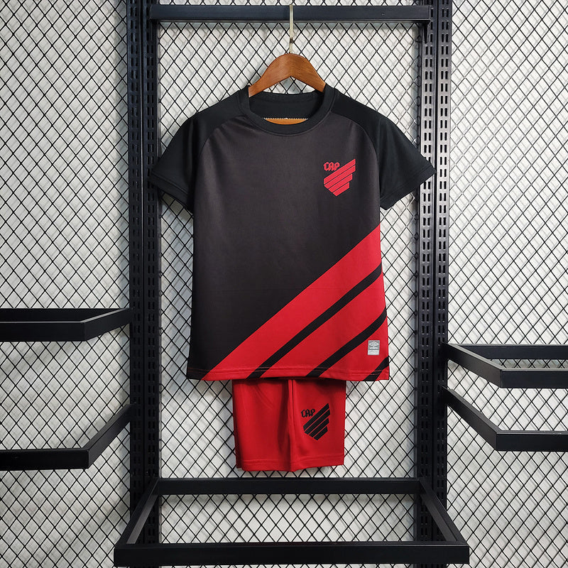Kids Athletico Paranaense ll 2023∕24 Preto-Vermelho