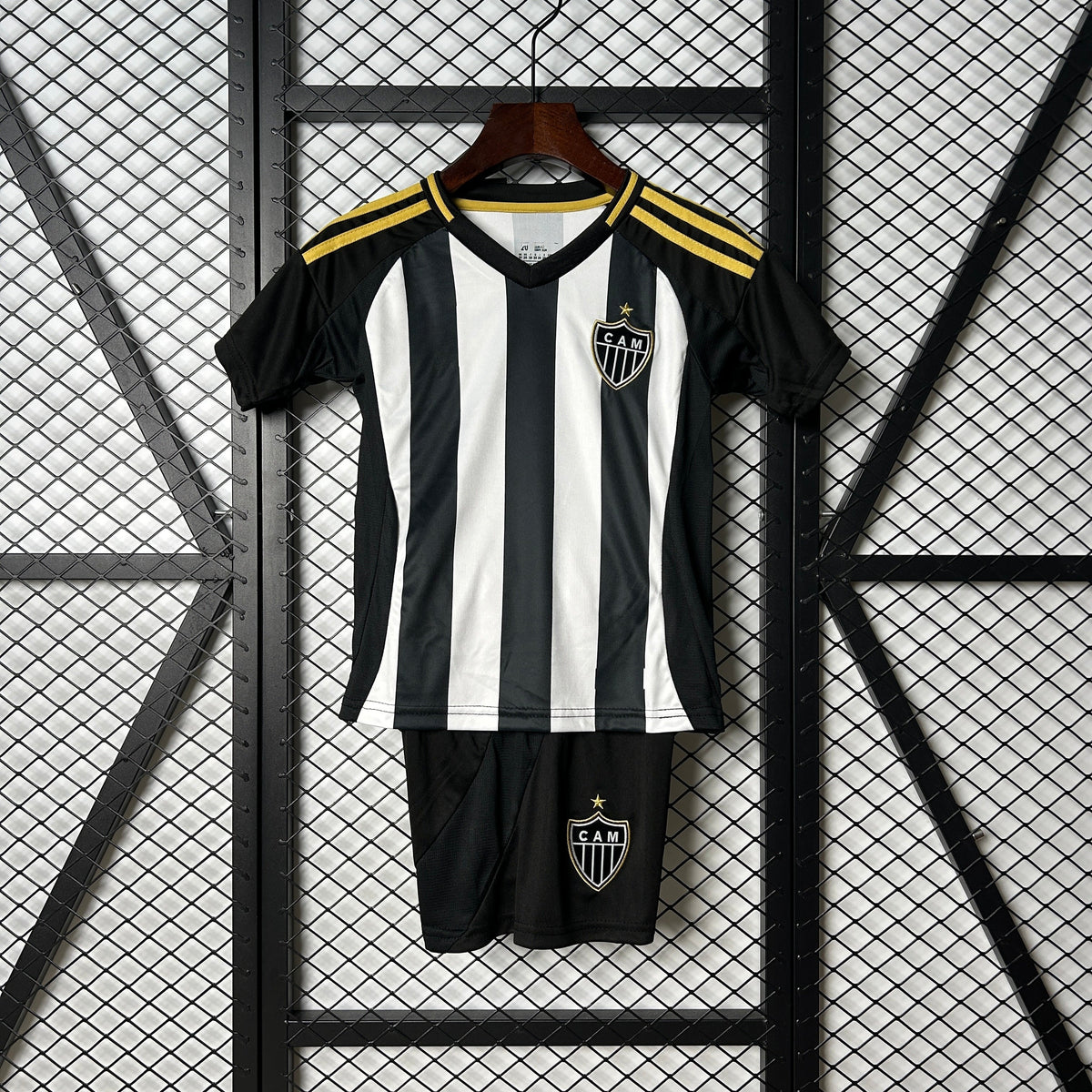 Kids Atlético Mineiro I 25/26 - Preto e Branco