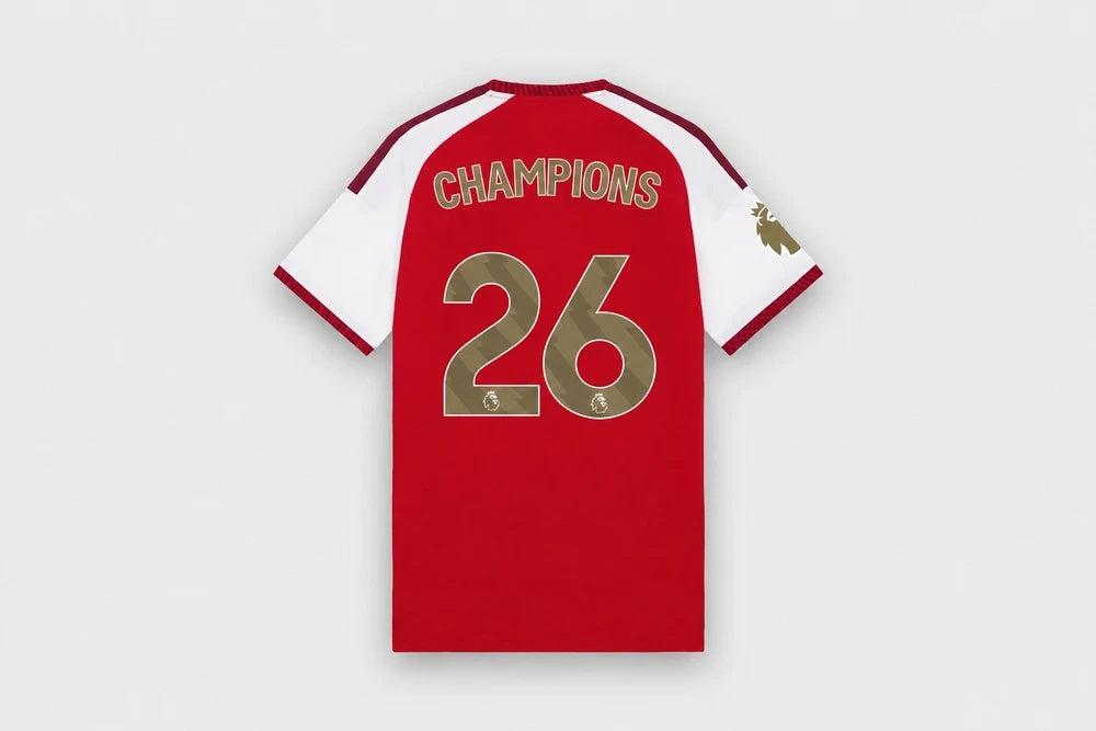 Jersey Arsenal Home Player 26/27 Premier League Champions