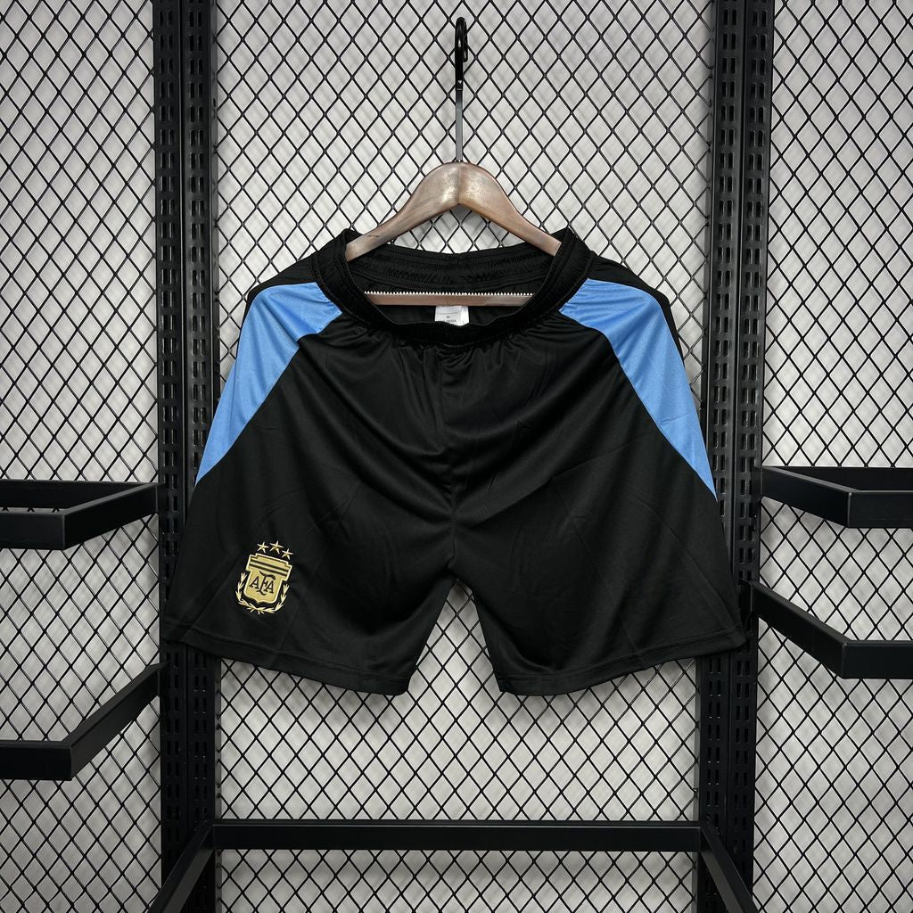 Shorts Argentina 2024/25 Home Black