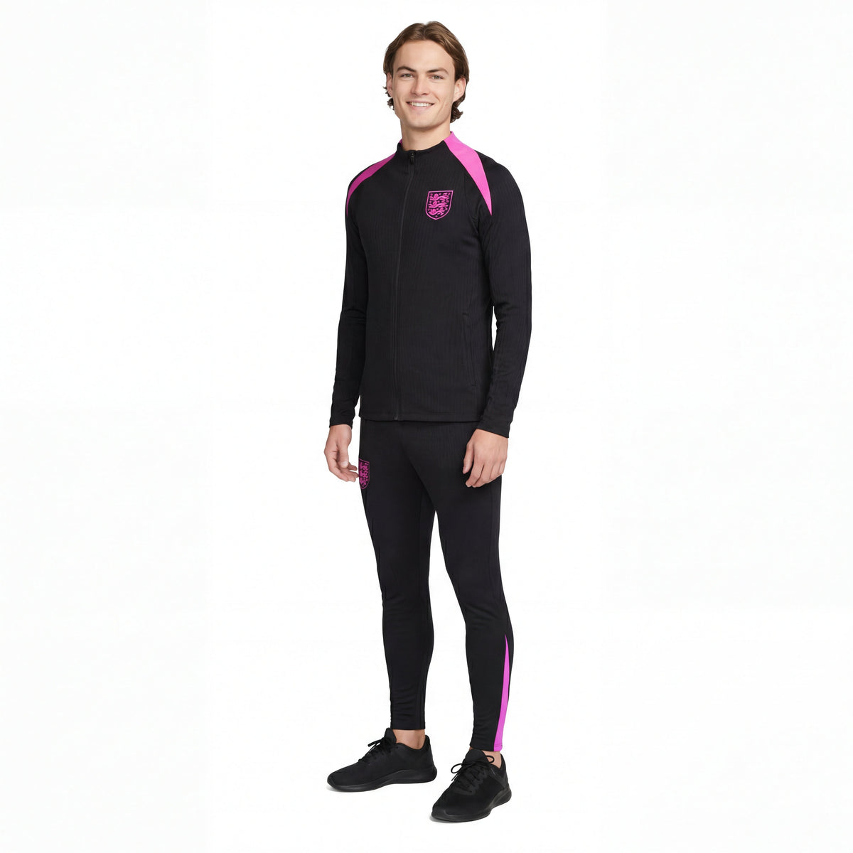 Training Suit England 25/26 Black - Winter
