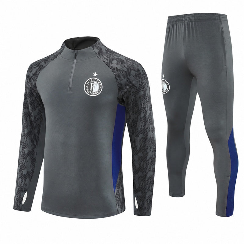 Training Suit Feyenoord Rotterdam 25/26 Gray - Winter