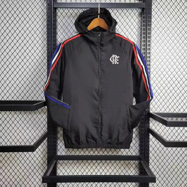 Windbreaker Flamengo 24/25 - Preto e Vermelho