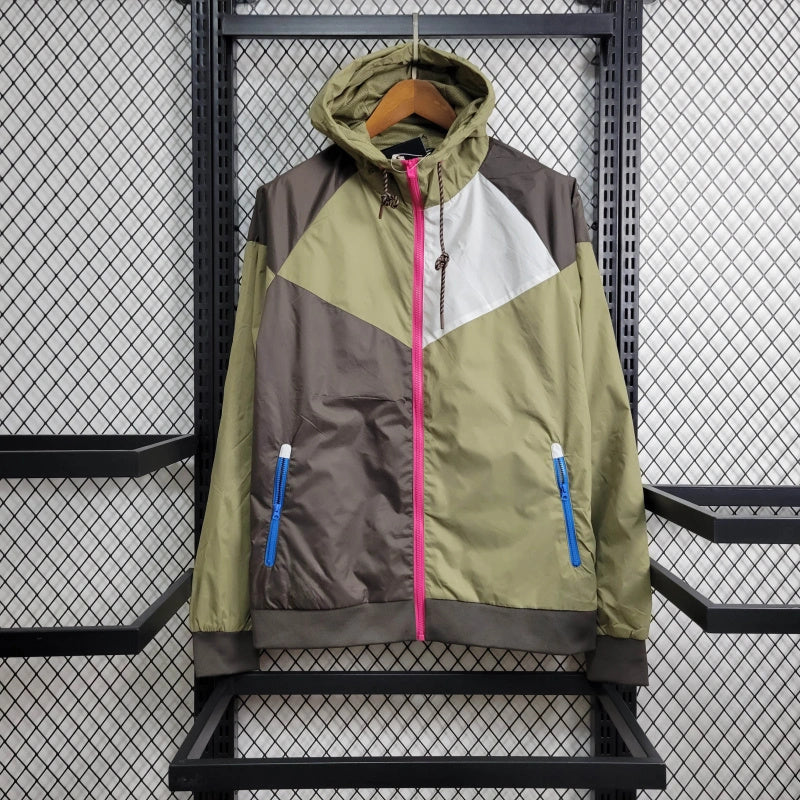 Windbreaker 24/25 - Marrom e Verde