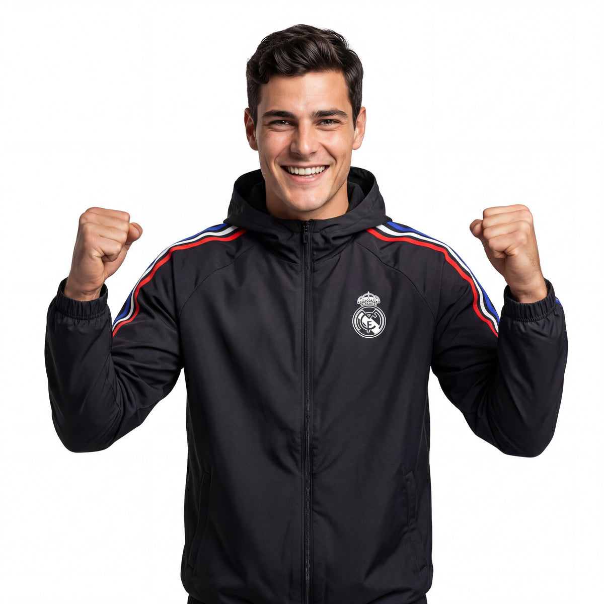 Windbreaker Real Madrid 24/25 - Black Red