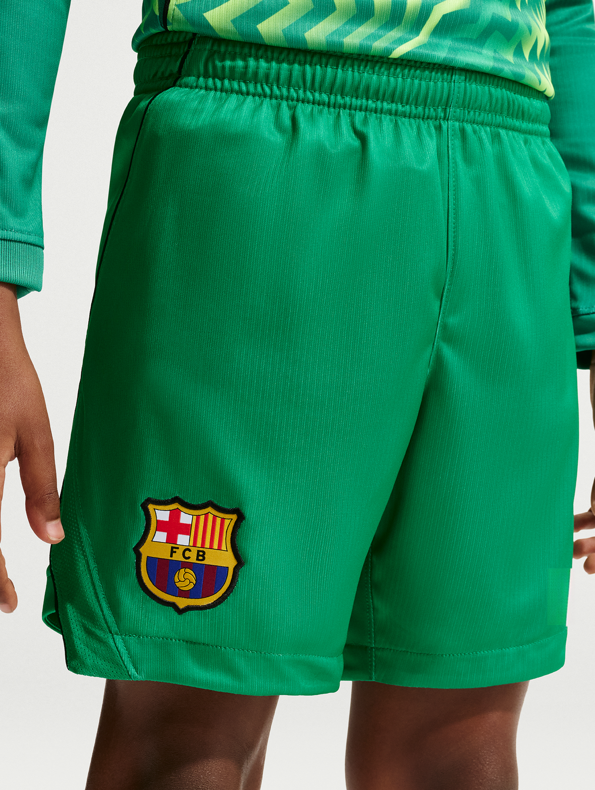 Kids Barcelona Shorts Goalkeeper Home 26/27