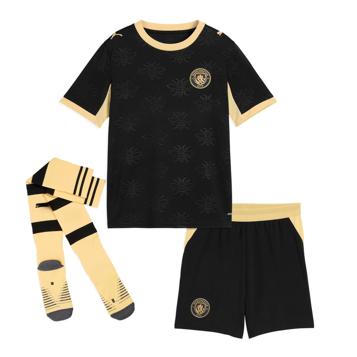 Kids Manchester City Full Away Kit 26/27